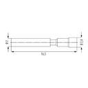 M16 Power, M23 Signal/Profinet Kontakt Kontaktbuchse (F) 0,08mm² - 0,56mm² AWG28 - AWG20 gold